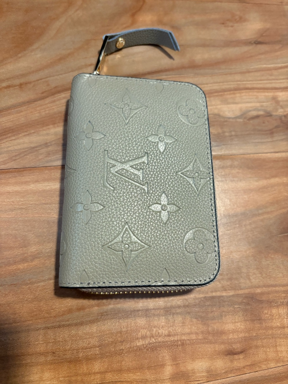 Gray Monogram Wallet